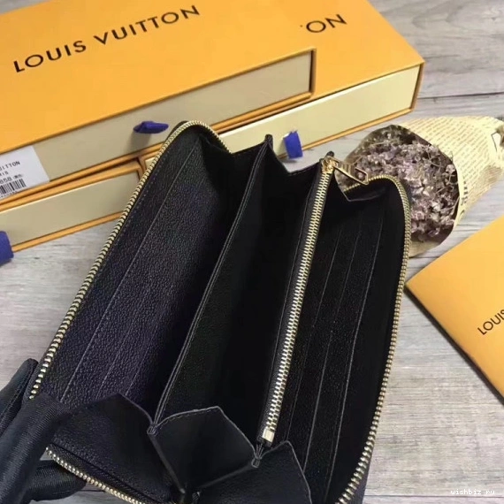 WIS Vuitton ZIPPY WALLET Louis 0819